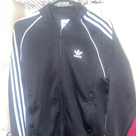 Adidas Black Zip Up - Picture 3 of 5